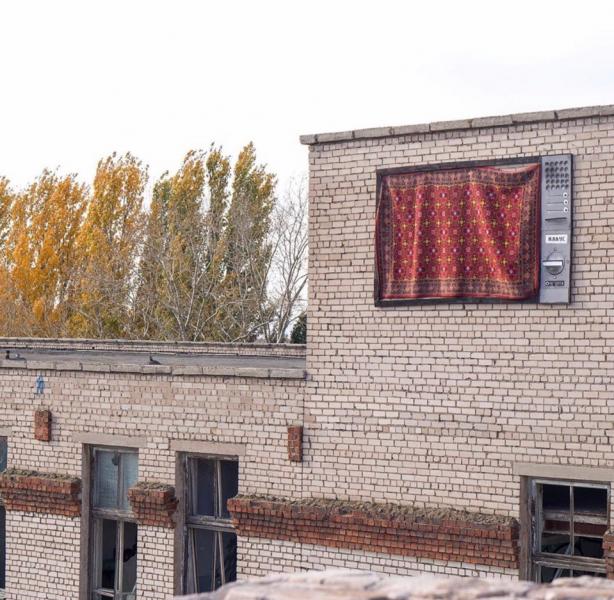 В Самаре на стене Дома печати появился ковёр