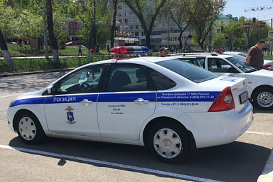 В Самарской области поймали пьяного водителя без прав