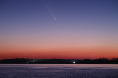 Яркую хвостатую комету можно будет наблюдать в Самарской области до конца недели