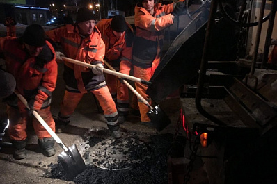 Ямочный ремонт в Самаре начнётся сразу после потепления