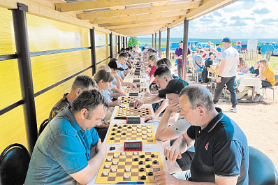 В Похвистневском районе прошел командный чемпионат по русским шашкам