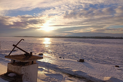 В Самарской области толщина льда на малых реках достигла 75 см