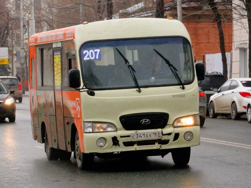 В Самаре с 1 мая автобус № 207 будет ходить по обновленному маршруту