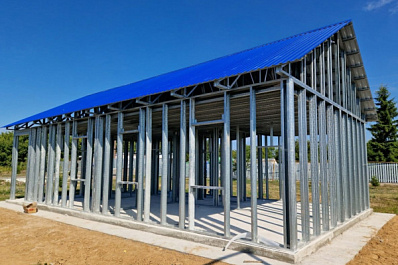 В Волжском районе Самарской области строят новый модульный ФАП