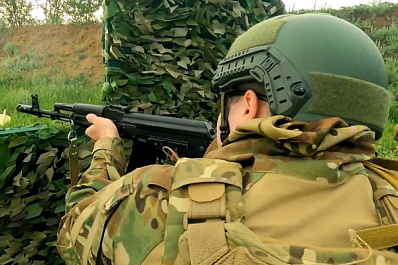 Отработали боевые навыки: на Рощинском полигоне прошли занятия для военнослужащих