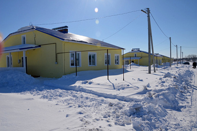 В Богатовском районе построили новые дома для сельчан 