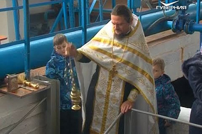 В преддверии Крещения в Самаре освятили воду