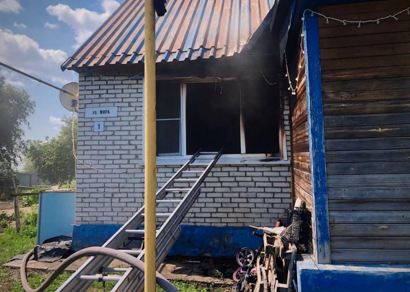 2 июля в Самарской области из огня спасли 13-летнюю девочку
