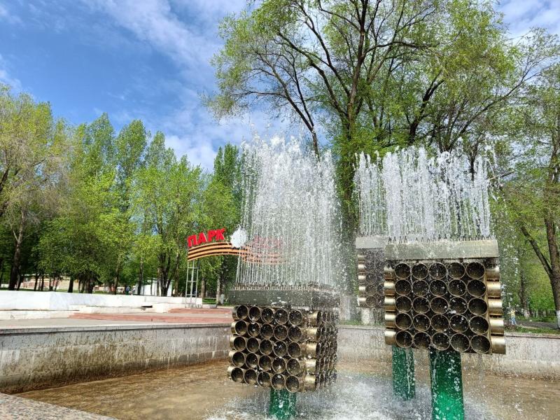 В Самаре в парке Победы заработал фонтан