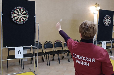 Сельчане из Самарской области разыграли первенство по дартсу