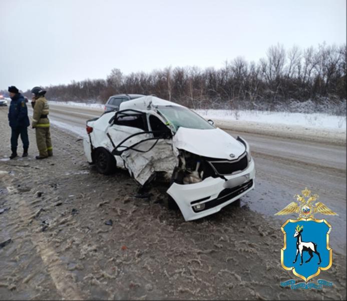 В Самаре водитель иномарки сбил двух женщин