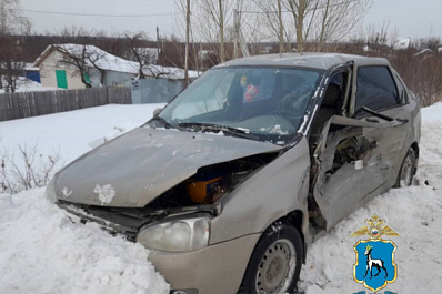 В Самарской области после ДТП с молодыми водителями пострадал человек