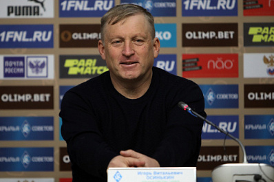 Главный тренер "КС" о матче против "Акрона": "Думаю, игра понравилась болельщикам"