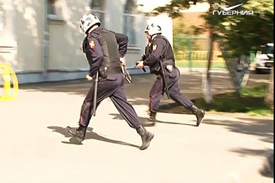 Занятия по антитеррору перед началом учебного года провели в Самаре сотрудники вневедомственной охраны