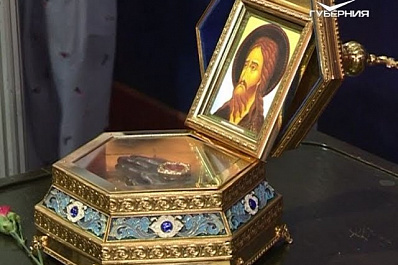 Из Рима в Самару привезли частицы мощей пророка Иоанна Крестителя