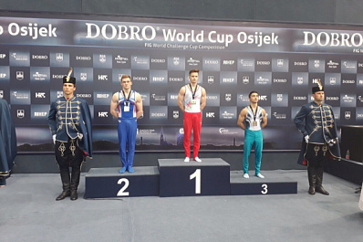 Сызранские гимнасты вернулись из Хорватии с медалями