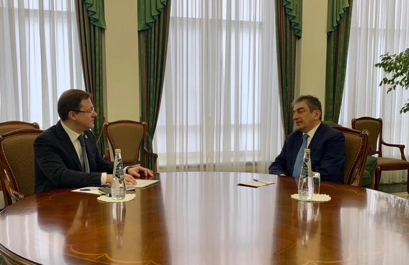 Дмитрий Азаров и Марк Курцер обсудили перспективы сотрудничества