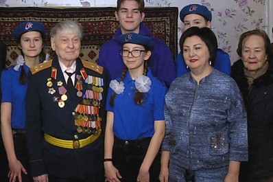 В Самаре поздравили с 95-летним юбилеем ветерана Великой Отечественной войны