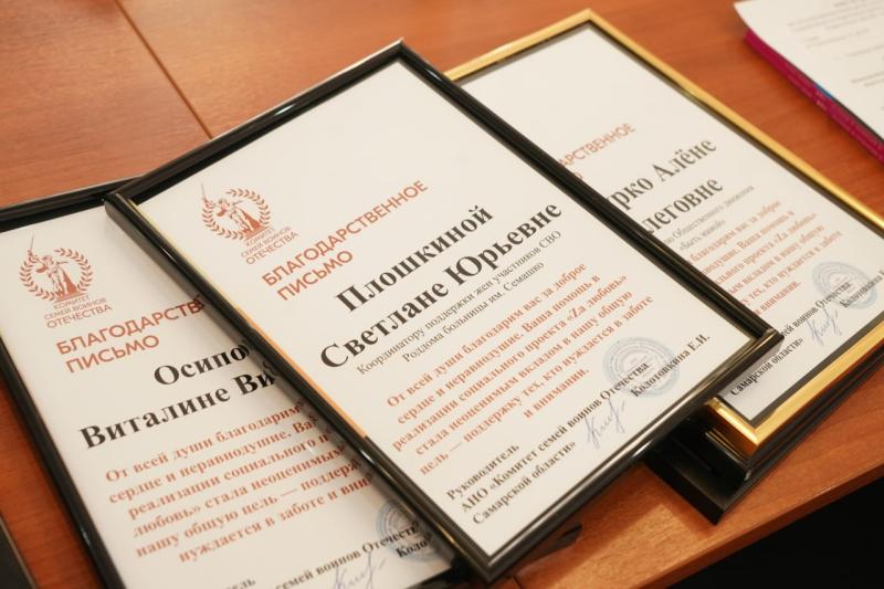 В Самарской области подвели промежуточные итоги проекта "Zа любовь"