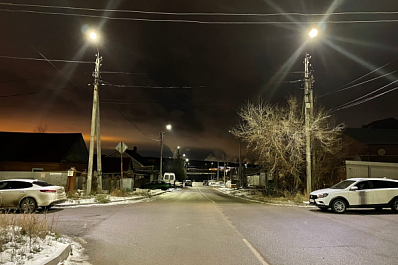 В Тольятти в микрорайоне Жигулевское море установили 572 светильника