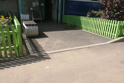 Дворы Сызранского района благоустраивают благодаря нацпроекту 