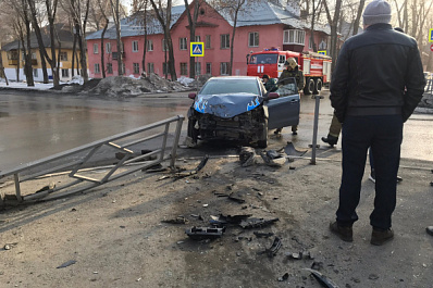 В Самаре произошло крупное ДТП с пострадавшими