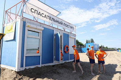 Самарцев в июне 2022 года попросили временно воздержаться от купания в Волге из-за холодной воды