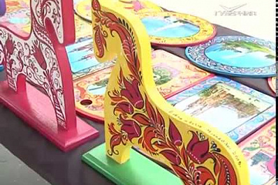 На самарской набережной открылась выставка-продажа народных промыслов