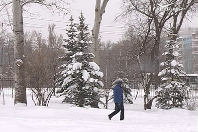 Снегопад в Самарской области прогнозируют в течение всего дня