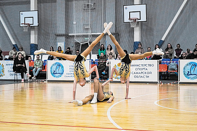 В Самаре прошли соревнования по спортивной аэробике для юношей и девушек "Жемчужины Поволжья”
