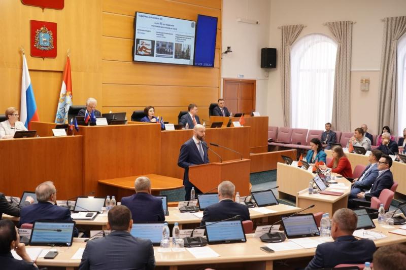 Правительство Самарской области отчиталось перед депутатами о работе в 2024 году