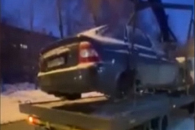 Самарские полицейские на улице Вольской задержали "вечно пьяного" водителя