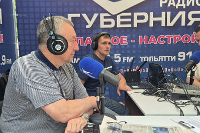 Александр Фетисов вышел в прямой эфир радио "Губерния" на фестивале "Пресса-2025"