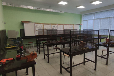 В школах Самарской области обновляют классы ОБЖ и труда