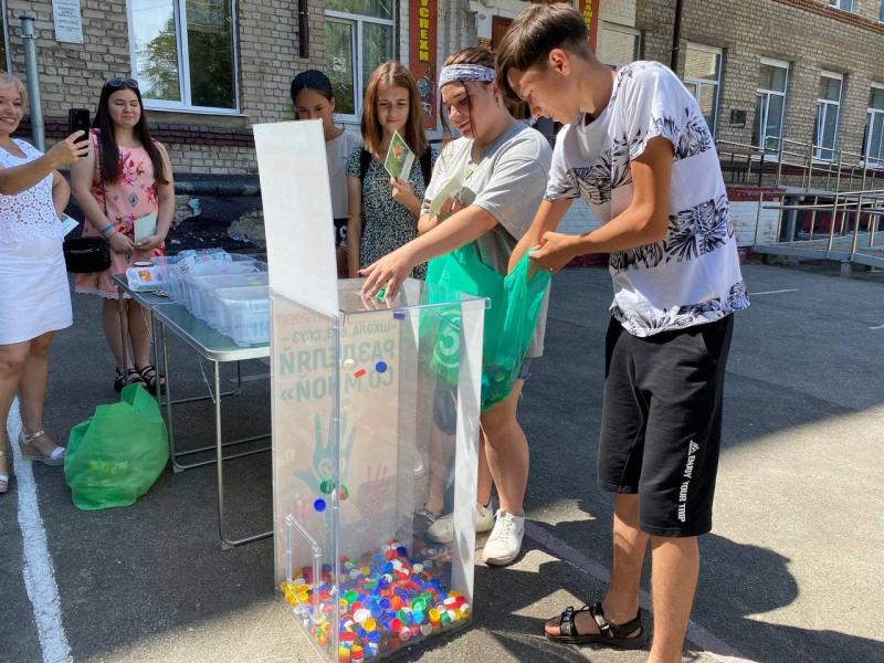 В Самарской области собрали 4,5 тонны пластиковых крышек для помощи детям