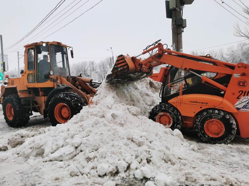 Просьба убрать автомобили: где в Самаре будут чистить снег в ночь с 23 на 24 февраля