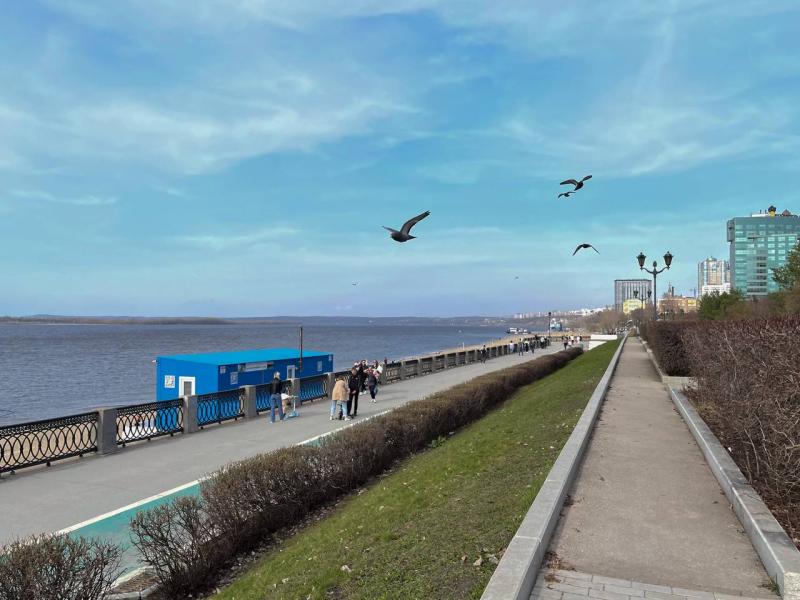 Посты охраны появятся на самарской набережной с 1 июля