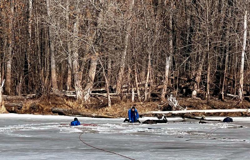 В Самаре 26 марта две женщины оказались в заложниках у весеннего льда