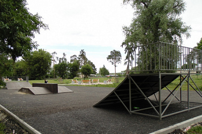 В селах Шигонского района идет благоустройство парков и дворов 