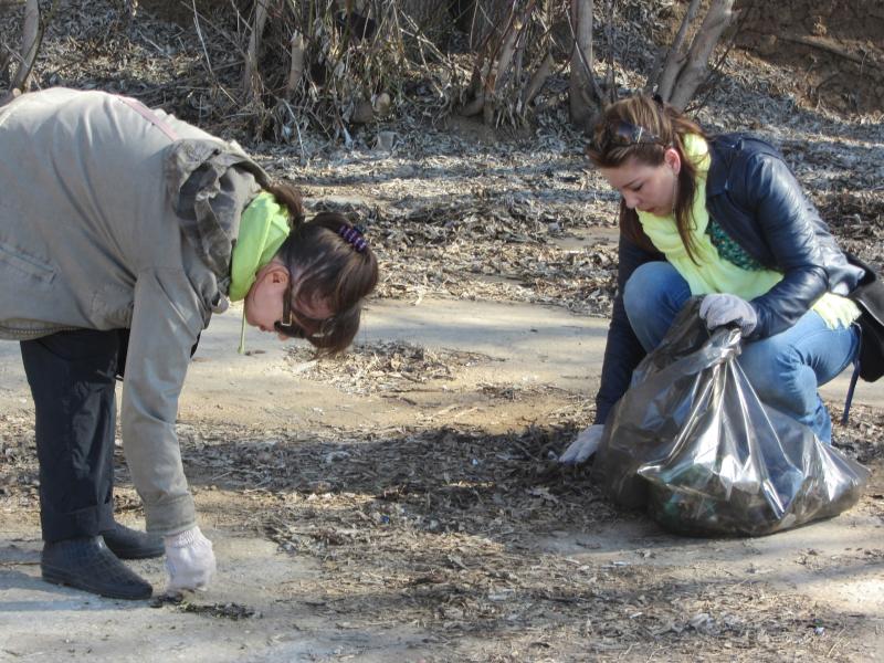 В Тольятти в первом субботнике приняли участие работники администрации