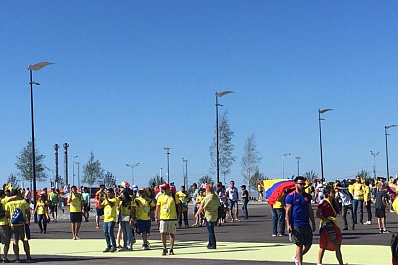 Матч сборных Сенегала и Колумбии начался на Самара Арене