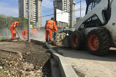 В Самаре стартовал ремонт дорог у Крымской площади