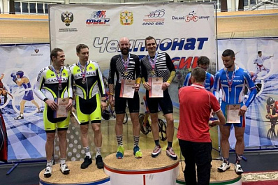 Самарские велосипедисты стали чемпионами России на треке