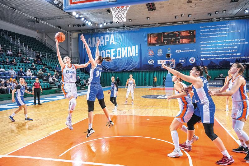 "Самара" завершила сезон в чемпионате России по баскетболу среди женских команд премьер-лиги