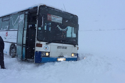 Автобусы из Пензы в Самару отменили из-за метели 
