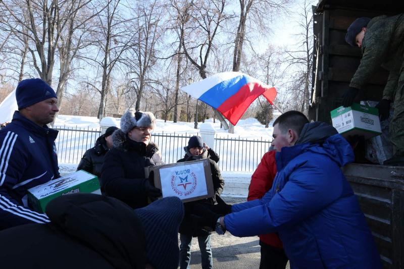 Из Самары в зону СВО отправили 31-й гуманитарный конвой в рамках акции "Своих не бросаем"