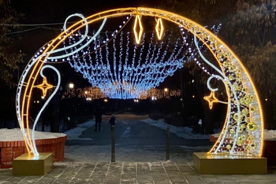 Сызрань готовится к Новому году 