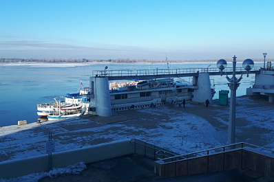 В Самарской области прекратили переправу по Волге