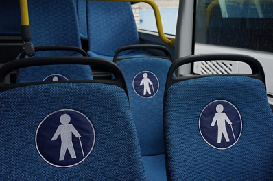 Самарские автобусы пустили в объезд из-за ДТП