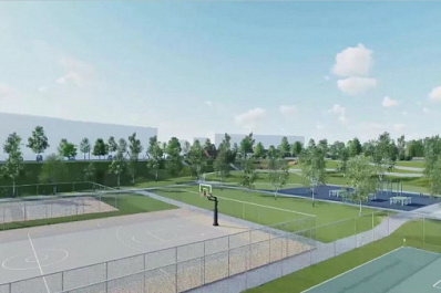 Реконструкция парка "Молодежный" в Нефтегорске завершится к осени 2021 года